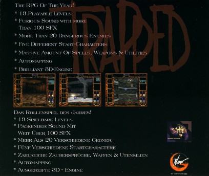 Trapped - Cover (back)