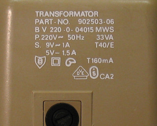 C64 Power Supply Unit 902503-06