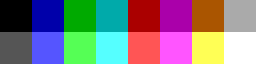 VDC color palette